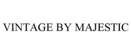 VINTAGE BY MAJESTIC trademark