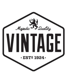 MAJESTIC QUALITY VINTAGE · EST 1924 · trademark