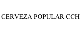 CERVEZA POPULAR CCH trademark