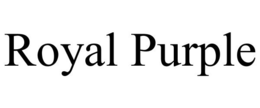 ROYAL PURPLE trademark