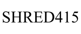 SHRED415 trademark