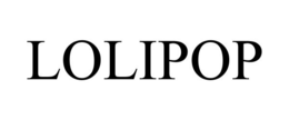 LOLIPOP trademark