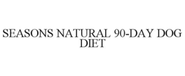 SEASONS NATURAL 90-DAY DOG DIET trademark