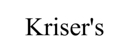 KRISER'S trademark