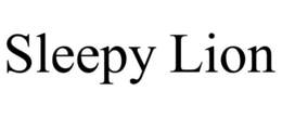 SLEEPY LION trademark