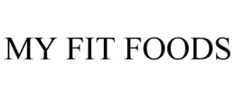 MY FIT FOODS trademark