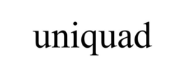 UNIQUAD trademark
