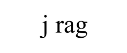J RAG trademark