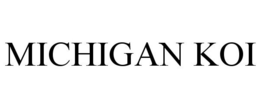 MICHIGAN KOI trademark