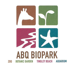ABQ BIOPARK ZOO BOTANIC GARDEN TINGLEY BEACH AQUARIUM trademark