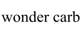 WONDER CARB trademark