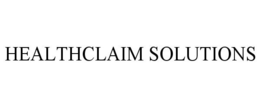 HEALTHCLAIM SOLUTIONS trademark
