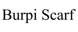 BURPI SCARF trademark