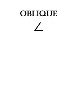 OBLIQUE trademark