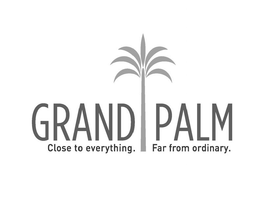 GRAND PALM CLOSE TO EVERYTHING. FAR FROM ORDINARY. trademark