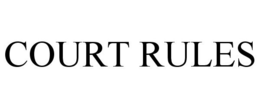 COURT RULES trademark