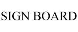 SIGN BOARD trademark