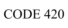 CODE 420 trademark