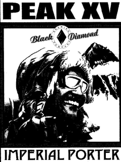 PEAK XV BLACK DIAMOND BREWING COMPANY IMPERIAL PORTER trademark