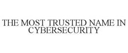 THE MOST TRUSTED NAME IN CYBERSECURITY trademark