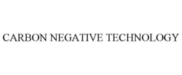 CARBON NEGATIVE TECHNOLOGY trademark