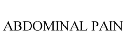 ABDOMINAL PAIN trademark
