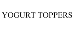 YOGURT TOPPERS trademark