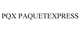 PQX PAQUETEXPRESS trademark