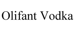 OLIFANT VODKA trademark