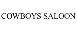 COWBOYS SALOON trademark