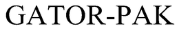 GATOR-PAK trademark