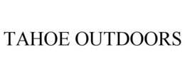 TAHOE OUTDOORS trademark