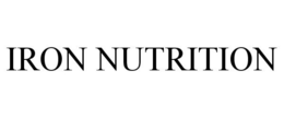 IRON NUTRITION trademark