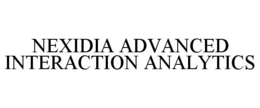 NEXIDIA ADVANCED INTERACTION ANALYTICS trademark