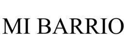 MI BARRIO trademark