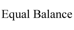EQUAL BALANCE trademark