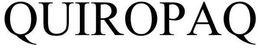 QUIROPAQ trademark