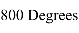800 DEGREES trademark