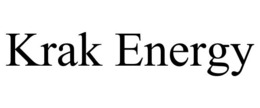 KRAK ENERGY trademark
