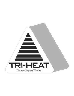 TRI-HEAT THE NEW SHAPE OF HEALING trademark