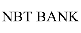 NBT BANK trademark