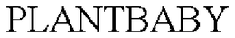 PLANTBABY trademark