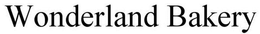 WONDERLAND BAKERY trademark