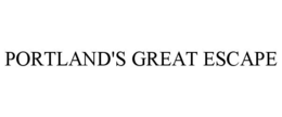 PORTLAND'S GREAT ESCAPE trademark