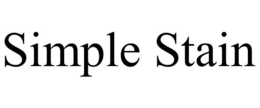 SIMPLE STAIN trademark
