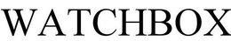WATCHBOX trademark