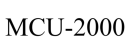 MCU-2000 trademark