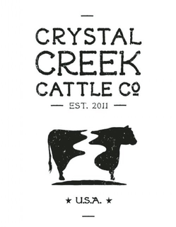 CRYSTAL CREEK CATTLE CO EST. 2011 U.S.A. trademark