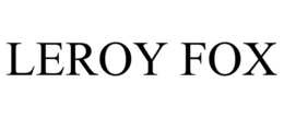 LEROY FOX trademark
