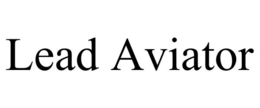 LEAD AVIATOR trademark